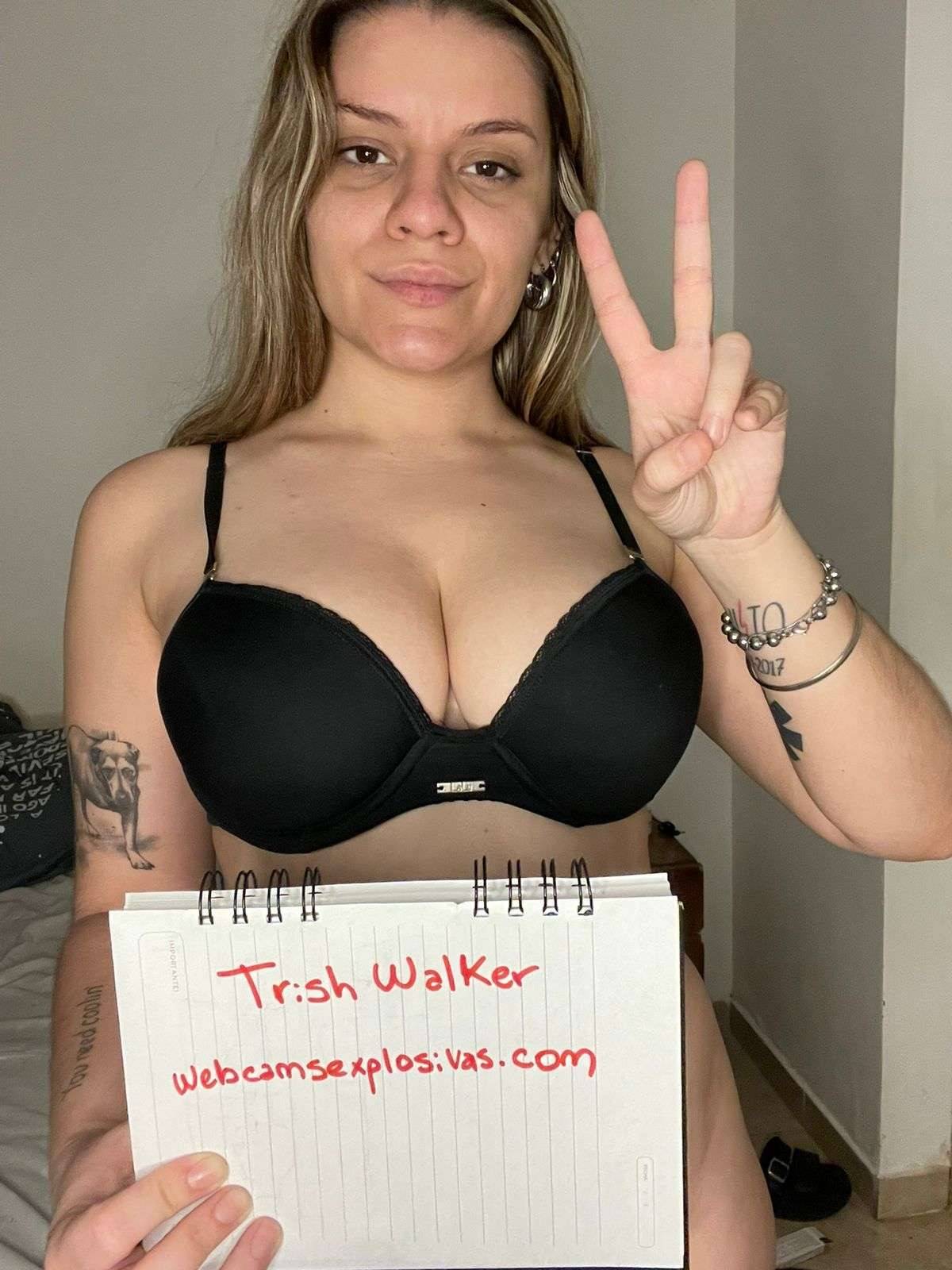 Webcamer sensual en Skype, Trish Walker