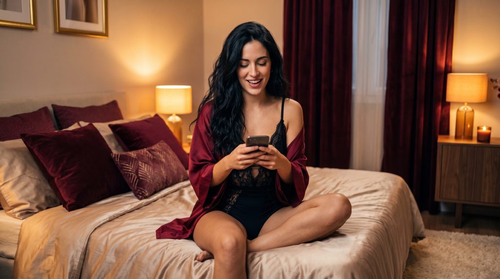 Sexting online con webcamers verificadas en España