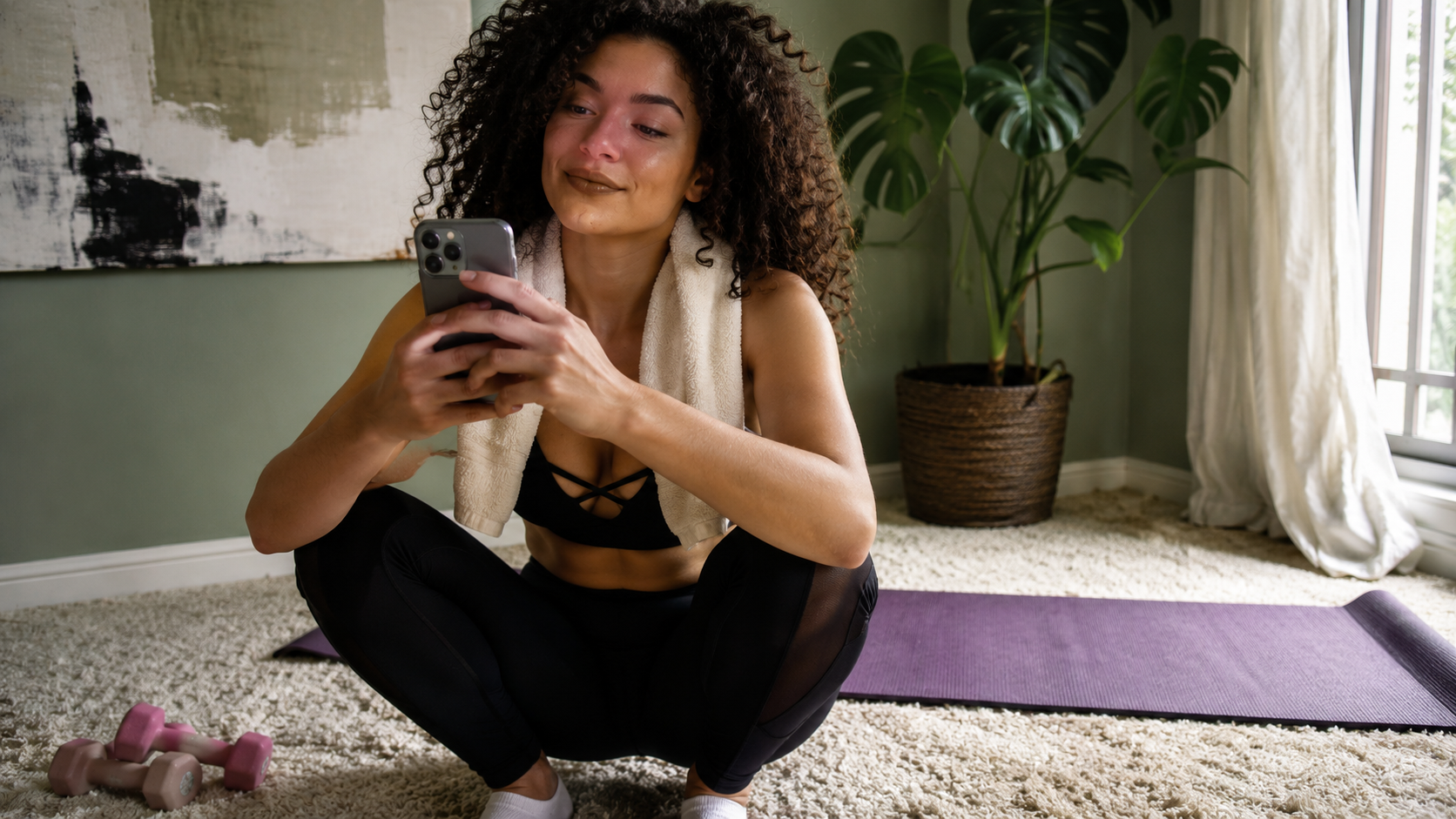Mujer comparando ofertas de webcam erótica gratis frente a sexcam profesional verificada
