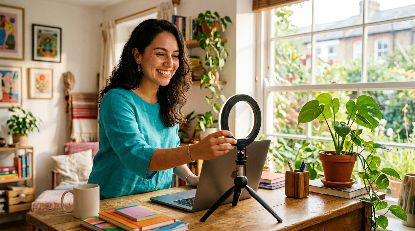 equipos para webcam: montar un espacio de trabajo profesional